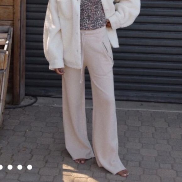 Sincerely Jules for Bandier The Flint Wide Leg Sweatpant Sz M - Picture 1 of 6